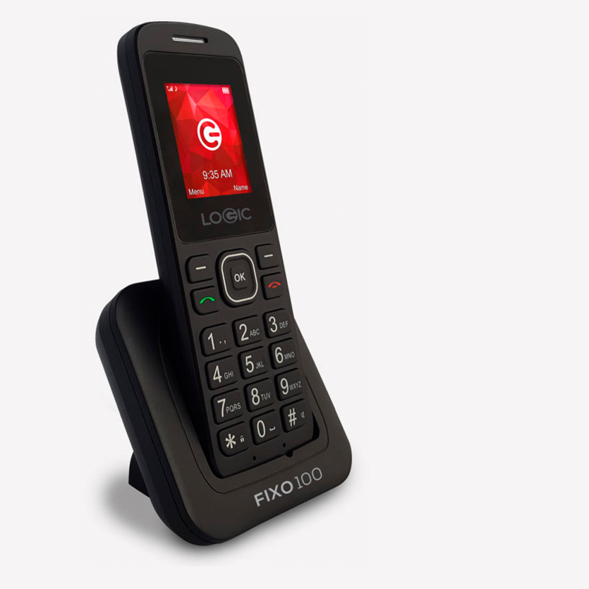 Logic Mobility - El #FIXO100G es la solución perfecta para comunicarte, es  un teléfono fijo inalámbrico equipado con red 3G, radio FM, identificador  de llamadas y muchas opciones más. Encuentra el tuyo