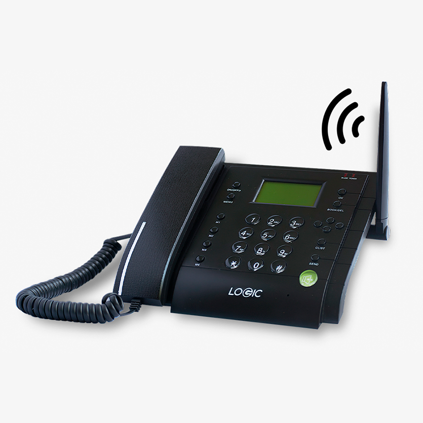 Logic Mobility - El #FIXO100G es la solución perfecta para comunicarte, es  un teléfono fijo inalámbrico equipado con red 3G, radio FM, identificador  de llamadas y muchas opciones más. Encuentra el tuyo